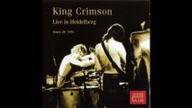 KING CRIMSON  「FROM HEIDLEBURG TO N.Y」 King Crimson – Last Live Show – CD (Unofficial Release