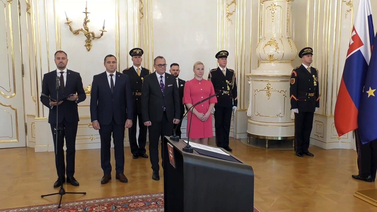ZÁZNAM: Prezident vymenoval Kamila Šaška za ministra zdravotníctva