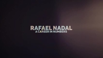 Rafael Nadal - a career in numbers