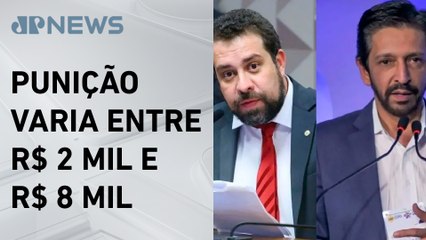 MPE pede multa a Nunes e Boulos por santinhos em SP
