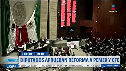 Diputados aprueban en lo general el dictamen de la reforma eléctrica