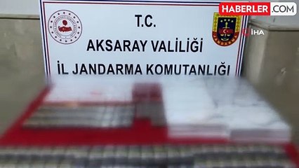 Jandarmadan Kaçak Sigara Sevkiyatına Büyük Darbe