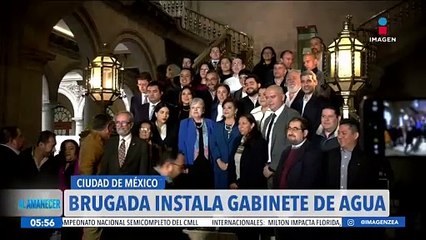 Clara Brugada instala el Gabinete del Agua para garantizar el abasto de agua en la CDMX