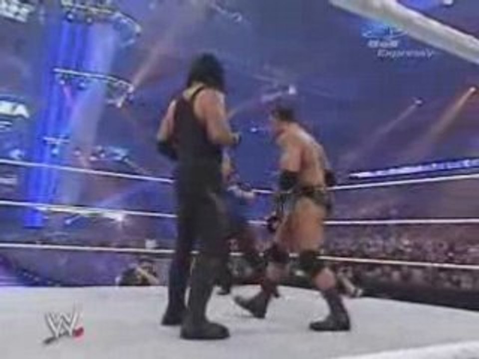 wrestlemania 23 undertaker vs batista world championship p2