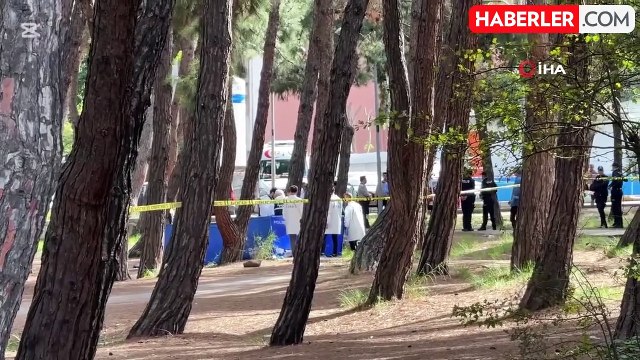 Hastane bahçesinde karısını öldürüp intihar etti