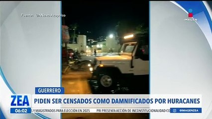 Acapulqueños piden ser censados como damnificados de los huracanes John y Otis