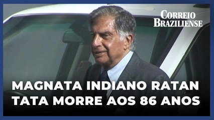 Famoso empresário indiano Ratan Tata morre aos 86 anos