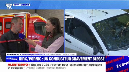 Dépression Kirk: "J'ai fait mon devoir de citoyen et de sapeur-pompier" affirme un adjudant après avoir porté secours à un automobiliste emporté par les eaux