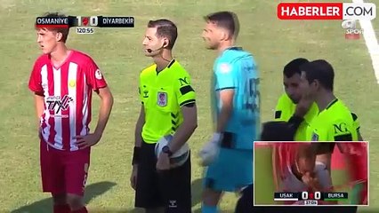 Ziraat Türkiye Kupası'nda skandal! Osmaniyespor-Diyarbekirspor maçı tamamlanamadı