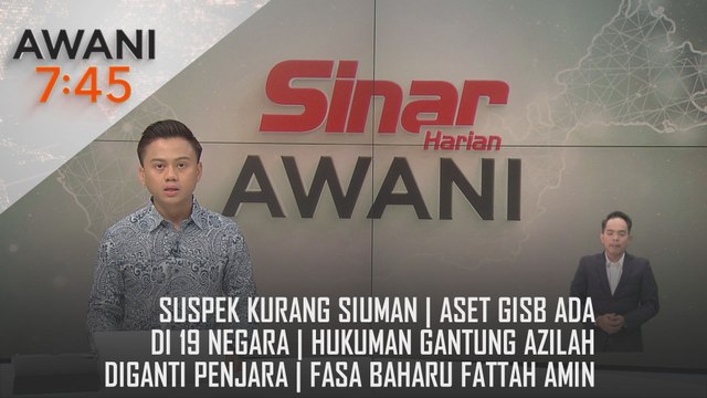 AWANI 7:45 [10/10/2024] – Suspek kurang siuman | Aset GISB ada di 19 negara | Hukuman gantung Azilah diganti penjara | Fasa baharu Fattah Amin