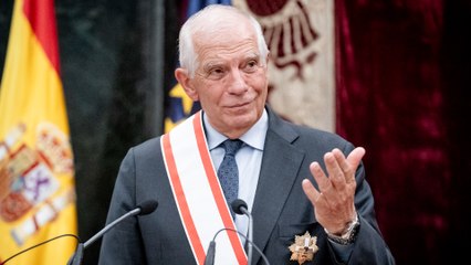 Borrell defiende que la UE debería sancionar a Israel por "delitos de odio"