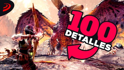 100 DETALLES OCULTOS de MONSTER HUNTER: WORLD