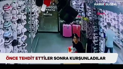 Önce tehdit ettiler sonra kurşunladılar!