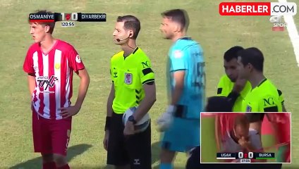 Ziraat Türkiye Kupası'nda skandal! Osmaniyespor-Diyarbekirspor maçı tamamlanamadı