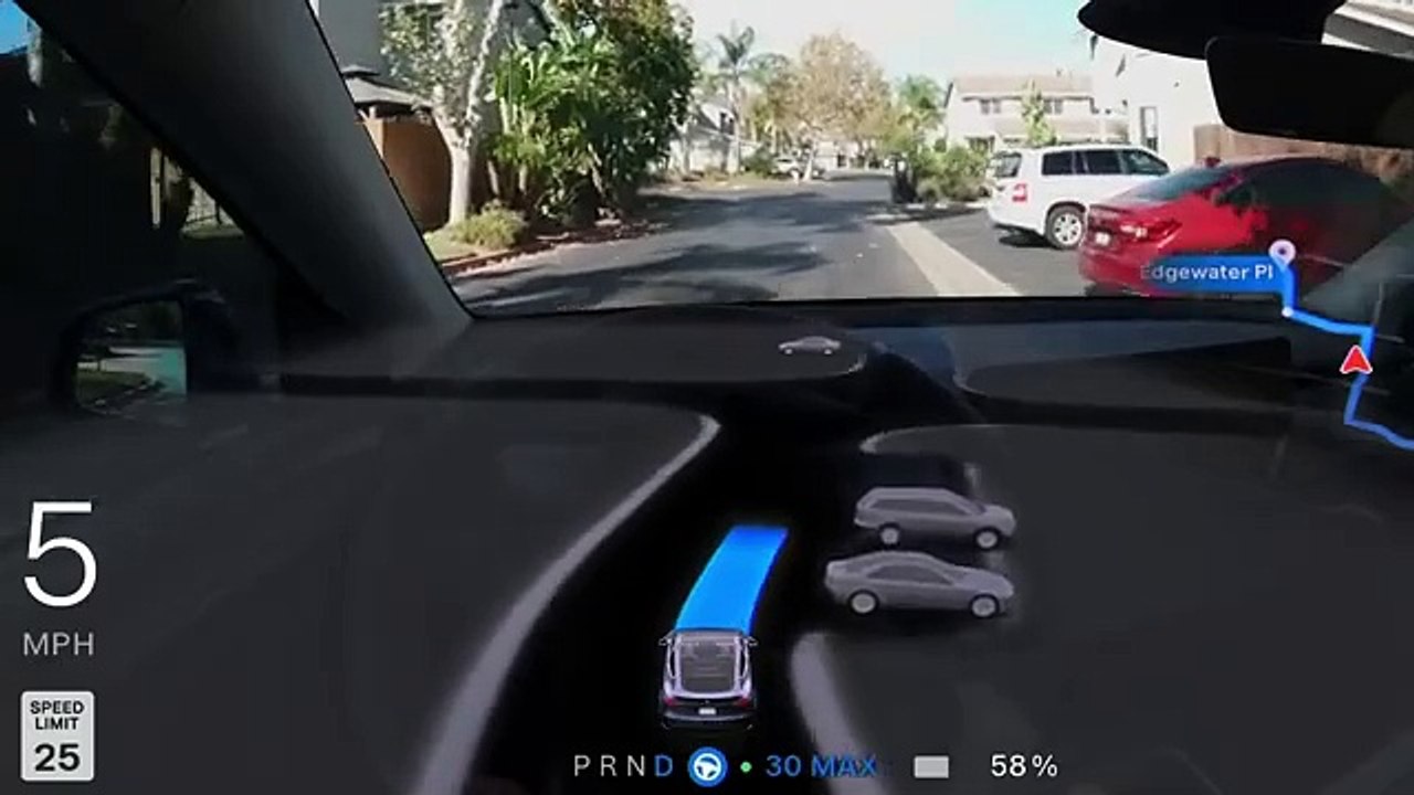 Elon Musk's Ultimate Dream Project! Tesla's Self-Driving Car AI FINALLY Takes Over Highways – First Ever Hands-Free Test Drive Impressions!