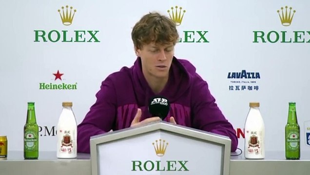 Tennis - Shanghai 2024 - Jannik Sinner : Rafael Nadal gave to all of us a lot of emotions