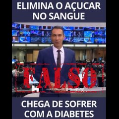 Drauzio Varella tem imagem associada a notícias falsas que promovem falso tratamento para diabetes