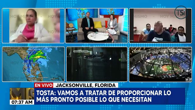 Consulados aseguran que dan apoyo a hondureños albergados por huracán Milton en Florida