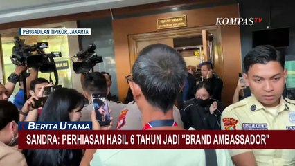 Ditanya Soal 141 Perhiasan yang Disita, Sandra Dewi: Tak Dapat dari Suami, Semua Hasil Jadi 'BA'