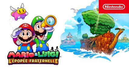 Mario & Luigi  L'épopée fraternelle – Trailer "Une grande aventure maritime"