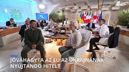 Jóváhagyta az EU az Ukrajnának nyújtandó 35 milliárd eurós hitelt