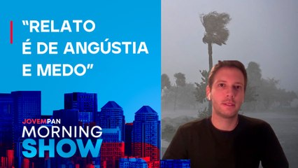 Morador da Flórida fala sobre FURACÃO MILTON: “Vamos nos BASEANDO nos ALERTAS do governo”