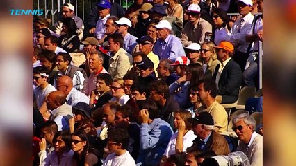 Primer partido de Rafa Nadal en Monte-Carlo con 16 años, en 2003