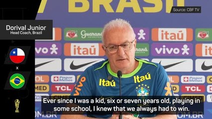 Brazil coach Dorival admits 'winning is non-negotiable'