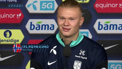 Haaland : "Je ne regrette pas grand-chose dans la vie"