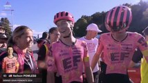 Cyclisme - Gran Piemonte 2024 -  Neilson Powless fait comme Tadej Pogacar... un raid en solo et de 42 km !