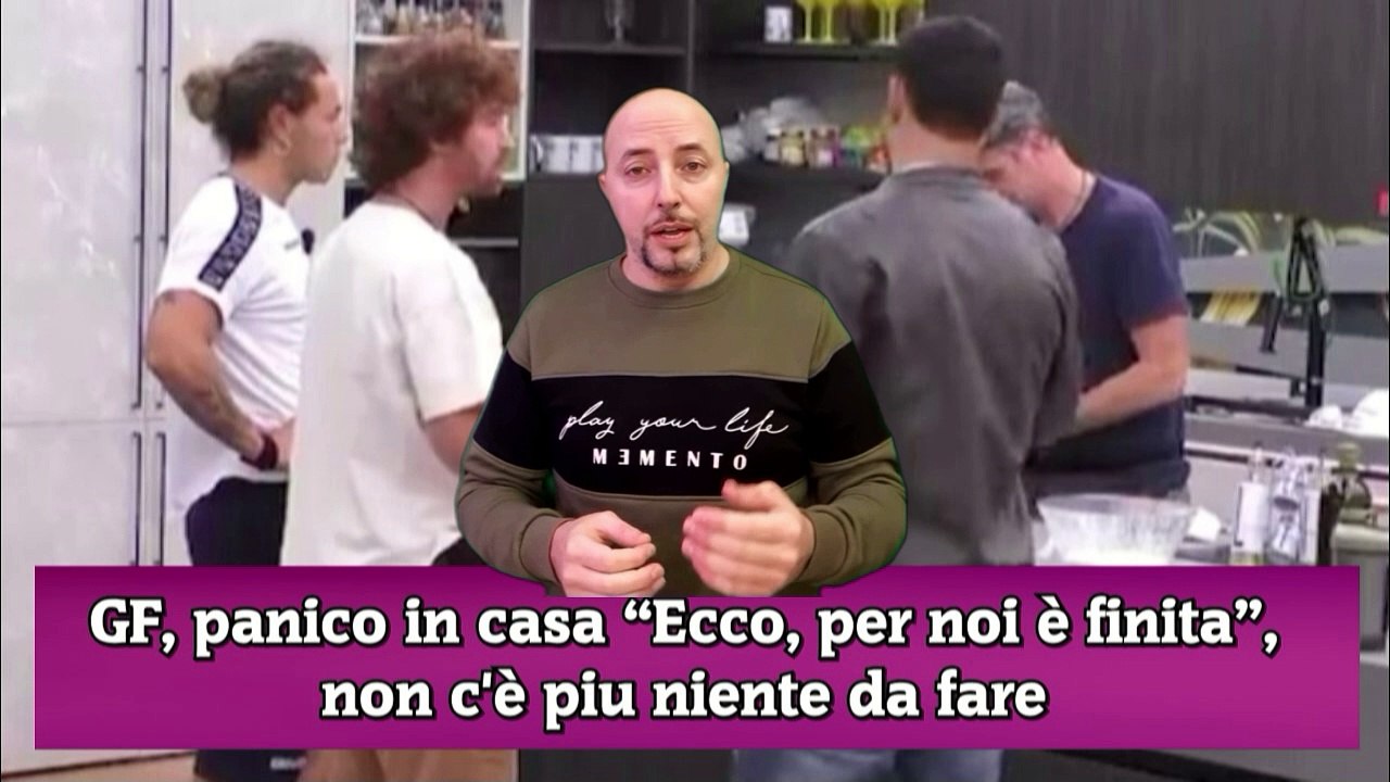 GF, panico in casa 'Ecco, per noi è finita', non c'è piu niente da fare