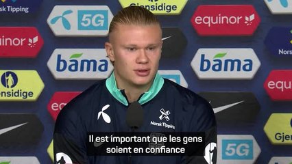 Norvège - Haaland "manque d'énergie" avec le calendrier des matches
