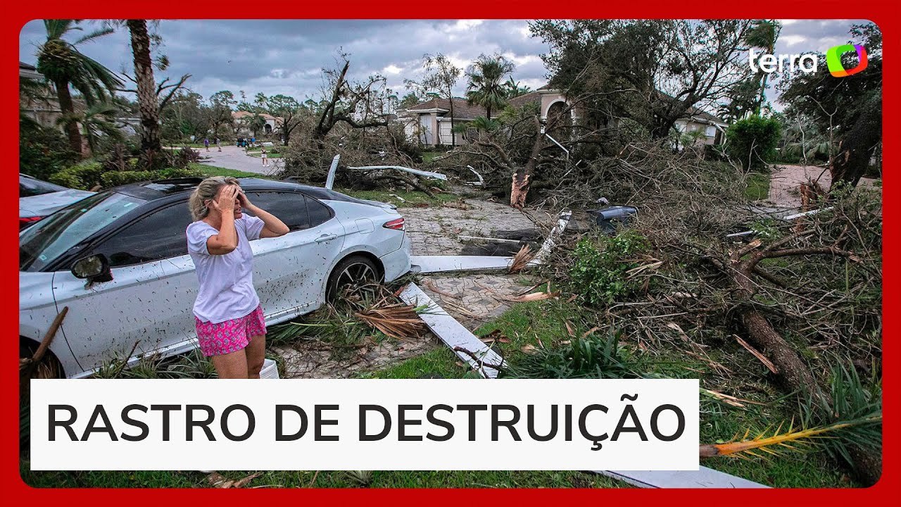 Furacão Milton deixa ao menos quatro mortos na Flórida