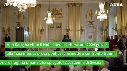 Nobel per la letteratura ad Han Kang