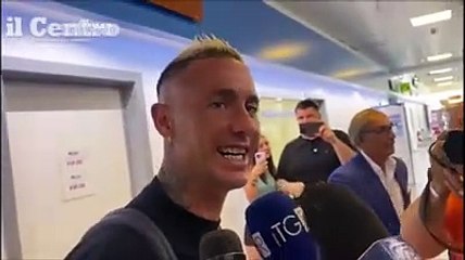 Il bomber Ardemagni fa sognare Chieti: "Sto bene e se sono qui ? naturalmente per puntare alla promozione".