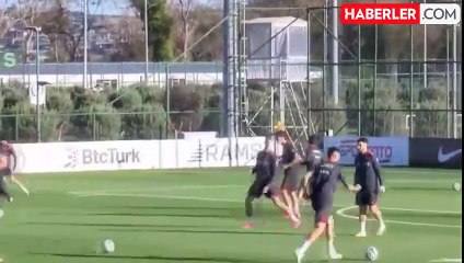 A Milli Takım antrenmanında Semih Kılıçsoy için söylenen skandal sözler kameralara yansıdı