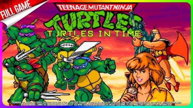 Teenage Mutant Ninja Turtles: Turtles in Time (Arcade) Longplay | ver. UAA