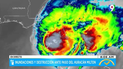 Inundaciones y destrucciones ante el paso del huracán Milton | El Despertador