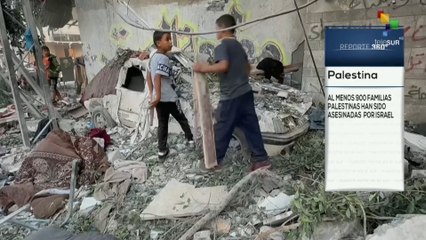 Reporte 360 10-10: Más de 900 familias palestinas asesinadas por Israel