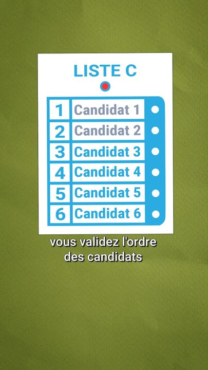Le mode d'emploi des élections: comment remplir son bulletin de vote ?