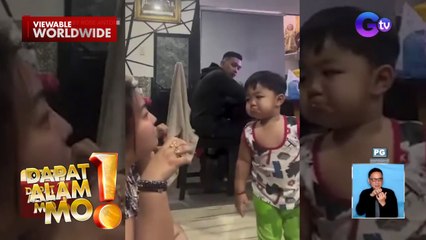 Bulilit, natakot sa roar sa kanyang ina | Dapat Alam Mo!