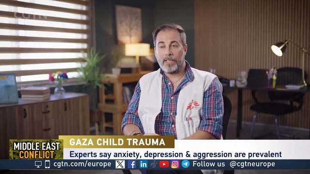 Doctors Without Borders psychologist Davide Musardo speaks to CGTN Europe