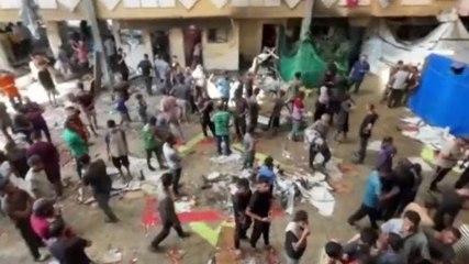 Israel ataca una escuela en Gaza