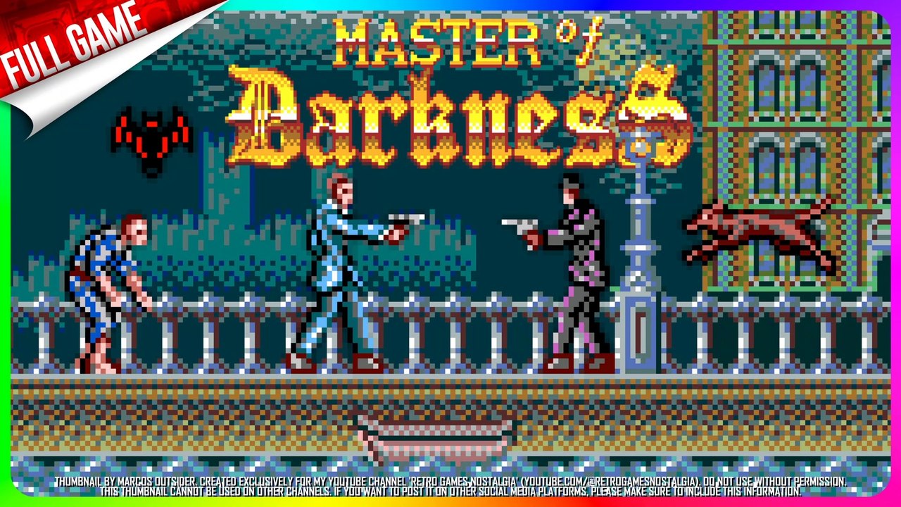 Master of Darkness (Master System) Longplay | EU-NTSC