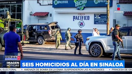 En Sinaloa se registran seis homicidios al día