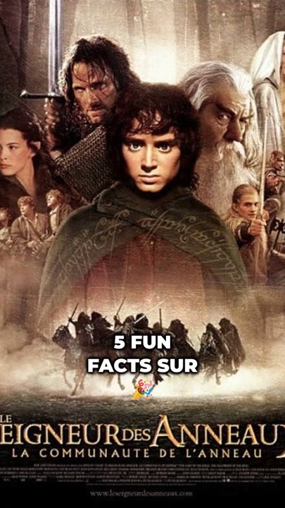 5 Fun Facts sur la Communauté de l'Anneau