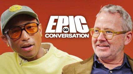 Pharrell Williams & Morgan Neville Have An Epic Conversation