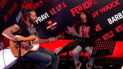 Barbara Pravi et Waxx interprètent "Please, Please, Please" en live dans Foudre