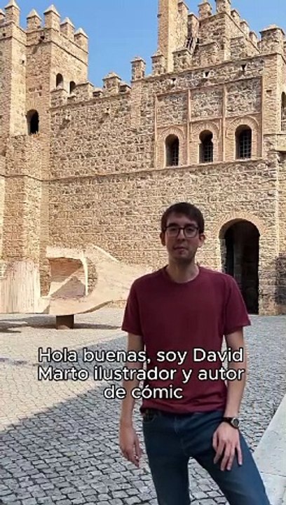 David Marto, autor de la novela gráfica ‘Mapa de Chillida’