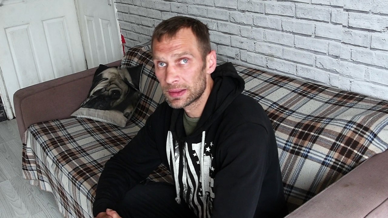 Seacroft man Mantas Jakaitis, who is constantly targeted by youths who abuse him and torment him and his children